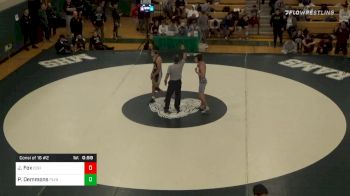 132 lbs Consolation - Jake Fox, Cohasset vs Patrick Demmons, Plymouth South