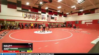 113 lbs Champ. Round 1 - Alex Cruz, Grandview vs Robert Hunziker, Heritage