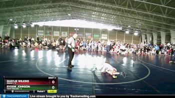 54 lbs Champ Round 1 (16 Team) - Shaylie Wilkins, Idaho 1 vs Ryddik Johnson, Team Oregon