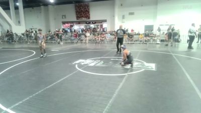 95 lbs Semifinal - Garrett Clay, 951 Wc vs Nathan Gonzales, Unattached