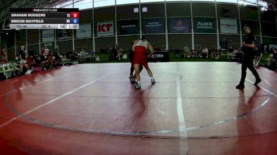 175 lbs Graham Rodgers, Texas vs Brieon Mayfield, North Carolina