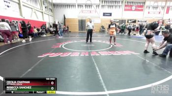 190 (192) Quarterfinal - Rebecca Sanchez, Kelseyville vs Cecilia Chatman, Pittsburg Senior