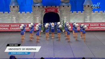 University of Memphis [2025 Division IA - Pom Semis] 2025 UCA & UDA College Cheerleading & Dance Team National Championship