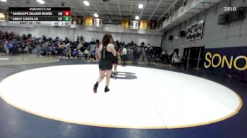 155 lbs Champ. Round 1 - Guadalupe Salazar Madrid, Paramount vs Emily Castillo, Sierra Vista