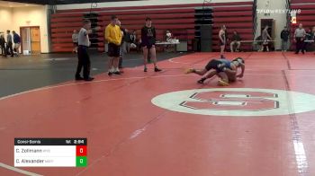 141 lbs Consolation - Chase Zollmann, Wyoming vs Connor Alexander, North Carolina