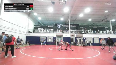 140 lbs Quarterfinal - Van Green, Journeymen Wrestling Red - HSC vs Justin Somers, Homegrown White - HSC