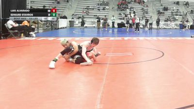 126 lbs Consi Of 16 #2 - Luis Alvarado, NM vs Edward Stavros, NY