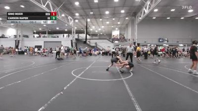106 lbs Finals (8 Team) - Carson Raper, Ohio Gold vs Gino Bozzi, BECA