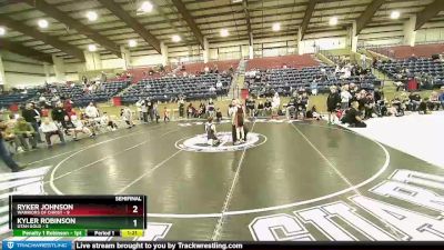 59 lbs Semis & Wb (16 Team) - Kyler Robinson, Utah Gold vs Ryker ...