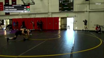 141 lbs Cons. Round 5 - Jake Topartzer, Cerritos College vs Levi Waller, Mt. Sac