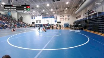 140 lbs Cons. Round 1 - Brylee Caster, Newcastle vs Austynn Savage, Upton