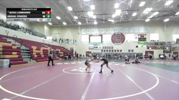 105 lbs Champ. Round 1 - Abigail Porizek, Rocky Mountain vs Alivia Lombardo, Middleton