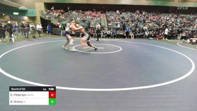 157 lbs Round Of 64 - Devon Peterson, Herriman vs Aleister Orona, Volcano Vista