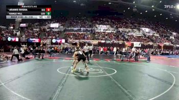 A - 118 lbs Quarterfinal - Kahle Hill, Corvallis vs Aramis Rivera, Billings Central/Joliet