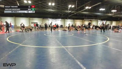126 lbs Rr Rnd 3 - Hailey Trevino, All American Wrestling vs Analiah Montano, Hornet Wrestling Club