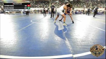126 lbs Consi Of 8 #1 - Caysen Wahl, Bristow Elementary Wrestling Club vs Jacob Pavon, Standfast