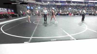 131.2-143.7 lbs Round Of 32 - Trinity Butler, Festus High School vs Trinity Rakestraw, Shelton