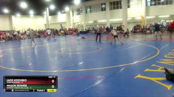 120 lbs Round 3 (16 Team) - Mason Bower, Intense Wrestling Club vs Jack Kozusko, Team Montana