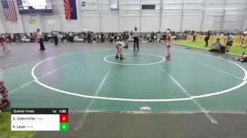 78 lbs Quarterfinal - Shane Ostermiller, Pioneer Grappling vs Kaiden Lepe, Pounders WC