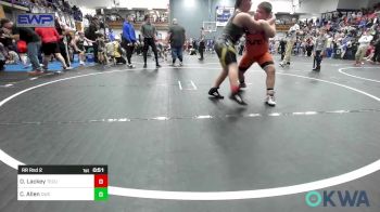 Rr Rnd 2 - Oaklen Lackey, Tecumseh Youth Wrestling vs Cash Allen, Cowboy Wrestling Club