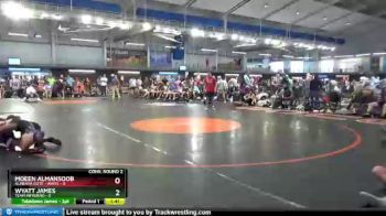 120 lbs 2nd Wrestleback (16 Team) - Moeen Almansoob, Alabama Elite - White vs Wyatt James, Team Infrerno