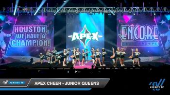 Apex Cheer - Junior Queens [2019 Junior - Small 2 Day 1] 2019 Encore Championships Houston D1 D2
