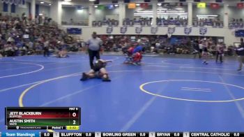138 lbs Cons. Round 3 - Jett Blackburn, BLUFFTON vs Austin Smith, WAITE