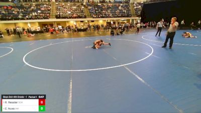 Boys 3rd-4th Grade - 56 Cons. Semis - Coleman Nuss, Immortal Athletics WC vs Rylan Ressler, DC Elite Wrestling