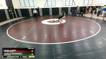 140 lbs Cons. Round 3 - Kamille Wadsworth, Green River vs Lilyan Juarez, Campbell County