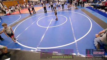 60-66 lbs Semifinal - Lathen Askins, Randall Youth Wrestling Club vs Sylis Tillman Counts, Standfast