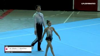 M. DiSalle / T. RotsChan - Pair, Oakville Gymnastics Club - 2019 Canadian Gymnastics Championships - Acro