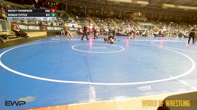 115 lbs Quarterfinal - Rocky Thompson, Open Mats vs Roman Tuttle, WTC