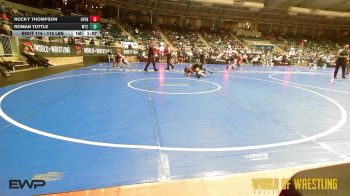 115 lbs Quarterfinal - Rocky Thompson, Open Mats vs Roman Tuttle, WTC