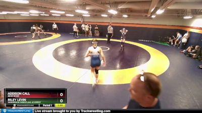 117-126 lbs Quarterfinal - Addison Call, Bear River vs Riley Levin, Sanderson Wrestling Academy