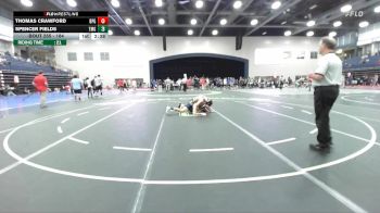 184 lbs Cons. Round 2 - Spencer Fields, Truett-McConnell (Ga.) vs Thomas Crawford, Brewton-Parker (GA)