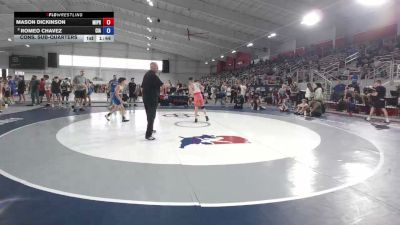 96 lbs Cons. Sub-quarters - Mason Dickinson, Michigan Premier vs Romeo Chavez, CIA