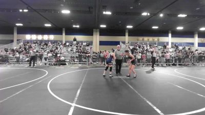 116 lbs Round Of 64 - Noelle Tavares, DTC Wrestling vs Samah Shrader, Great Oak HS