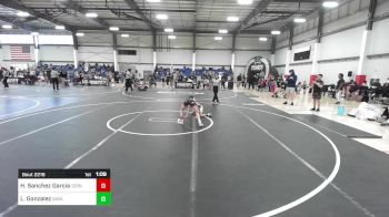 66 lbs Semifinal - Hisys Sanchez Garcia Jr, Grindhouse WC vs Leon Gonzalez, Savage House WC