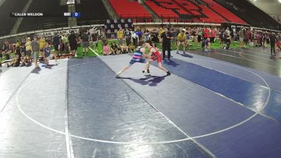 106 lbs Quarters - Landon Gustafson, Alaska vs Caleb Weldon, Montana