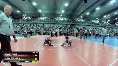 120 lbs Champ. Round 2 - Olaea (OJ) Iosua, Independence Youth Wrestling-AA vs Kowen Davis, Harrisonville Youth Wrestling Club-AAA