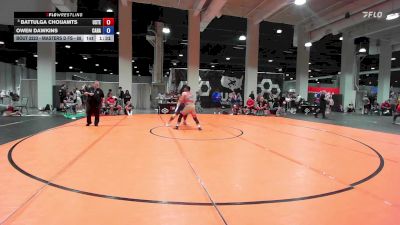 Masters D FS - 88 lbs Quarters - Battulga Choijamts, US Territory vs Owen Dawkins, Canada