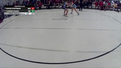 103 lbs Cons. Round 3 - Camden Kouba, Concordia Wrestling Club vs Hailee Stuthman, Lakeview