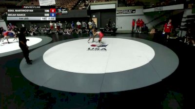 144 lbs Edul Martirosyan, TCWA - Tri-Counties Wrestling Association vs Micah Nance, BAWA-Bay Area Wrestling Association
