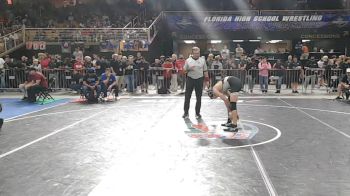 144 3A Champ. Round 1 - Jacob Pellecer, Wellington Community Hs vs Kase Hopper, Venice