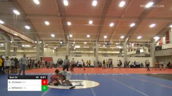 Prelims - Andrew Dickson, GMU Unattached vs Jacob Williams, Truett-McConnell University