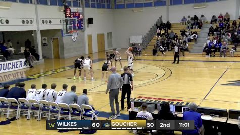 Replay: Wilkes vs Goucher | Feb 22 @ 5 PM