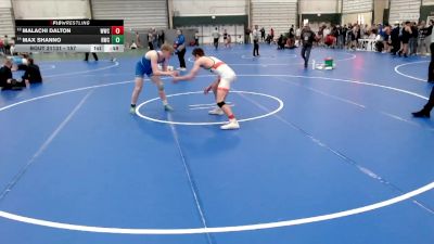 157 lbs Cons. Round 2 - Max Shanno, Riverside Wrestling Club vs Malachi Dalton, Wrestling With Character