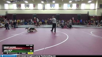 PW-17 lbs Semifinal - Grant Hacker, Benton Community Wrestling Clu vs Jace Mete, USA Mat Club