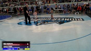 63 lbs Round 2 - Makai Garo, Avalanche Wrestling Association vs Rex Morgan, Bethel Freestyle Wrestling Club