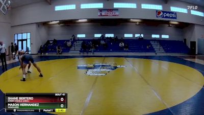 165 lbs Champ. Round 1 - Shane Bertero, Embry-Riddle (Ariz.) vs Mason Hernandez, Vangaurd